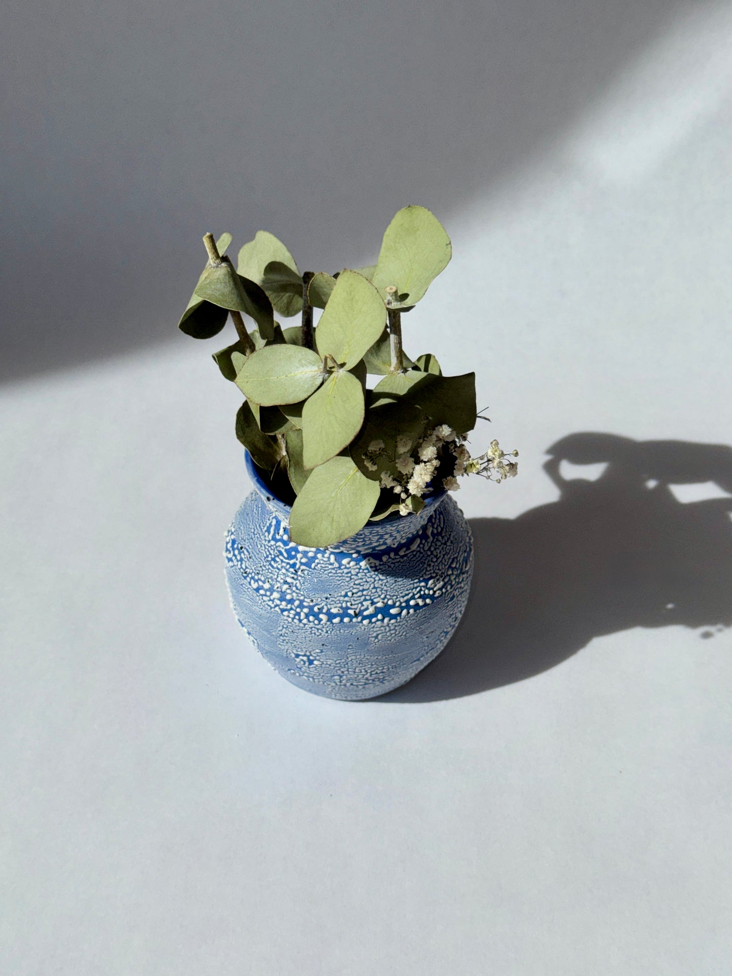 Vase texturé