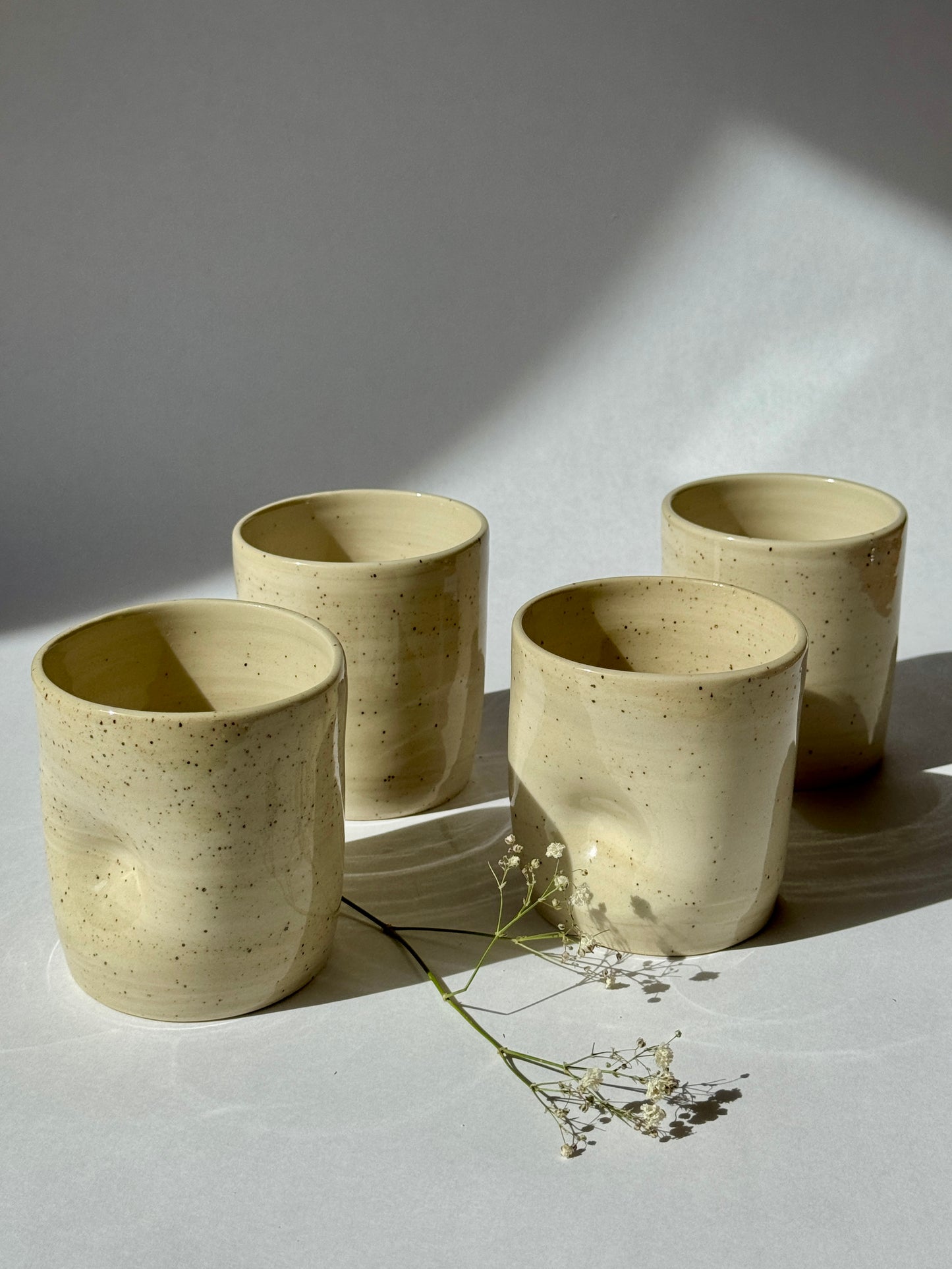 Tasses marbrés