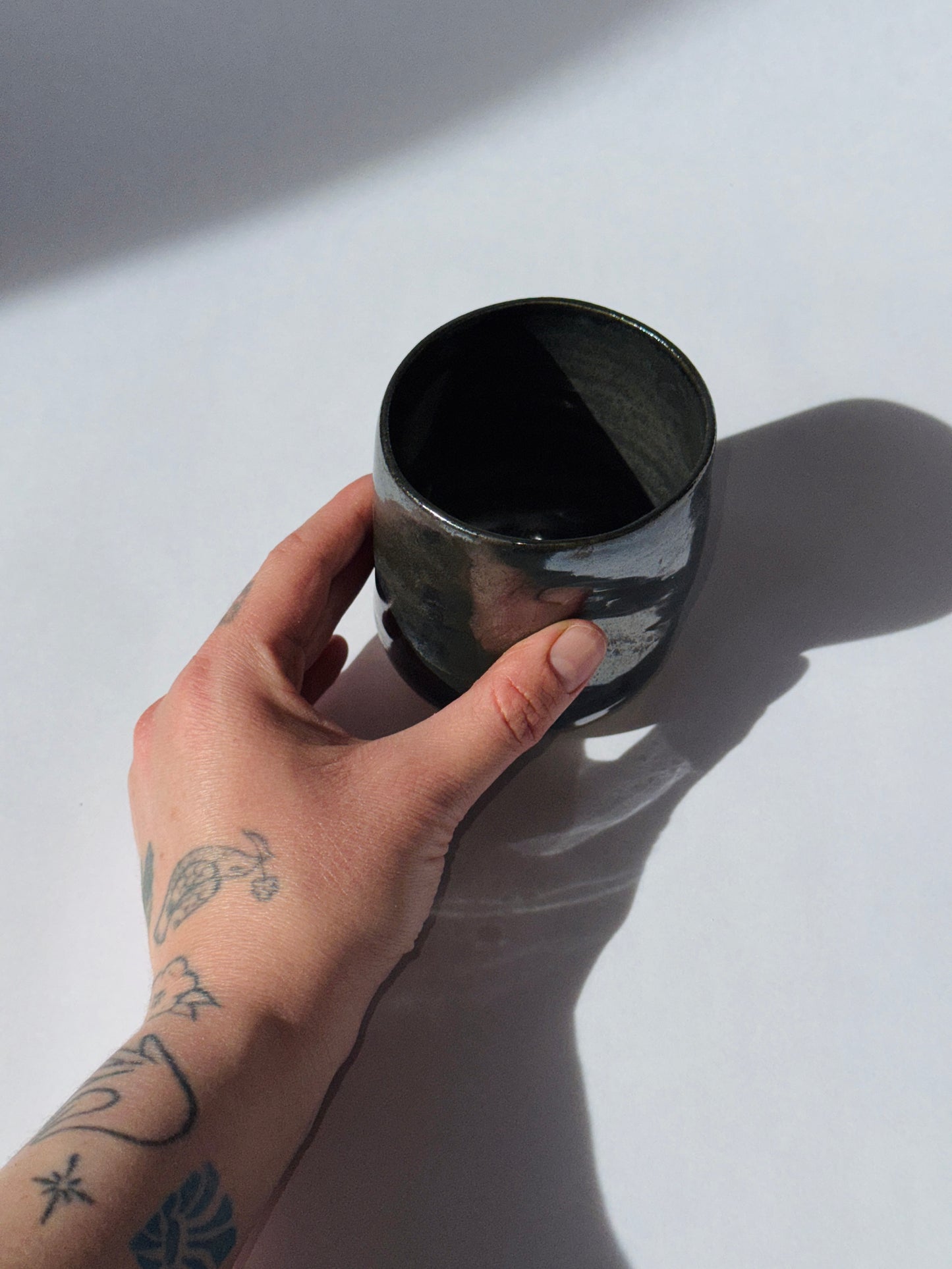 Tasse compressé