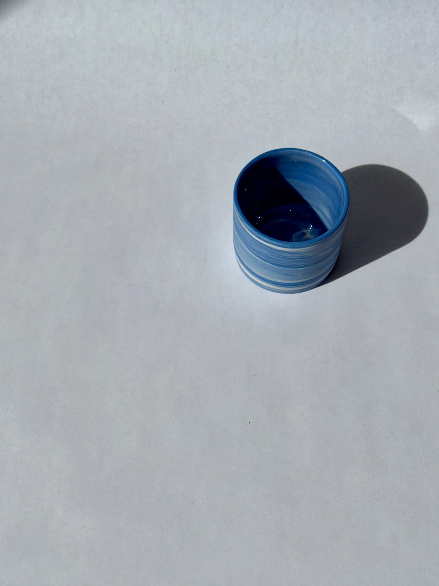 Verre marbré