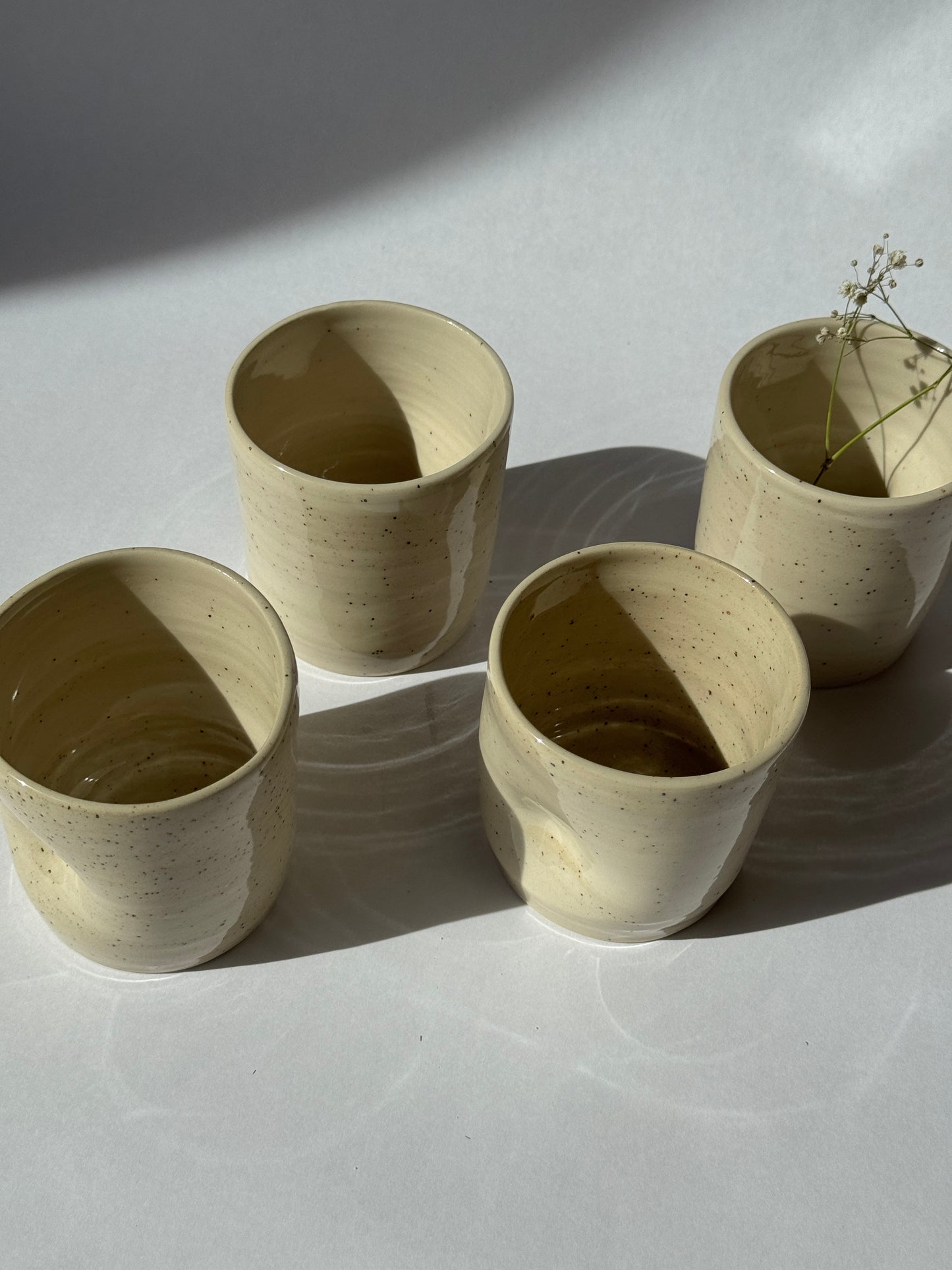 Tasses marbrés
